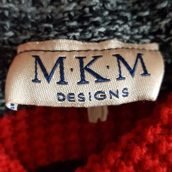 MKM Designs Cowl Neck Striped Sweater - Picture 6 of 7